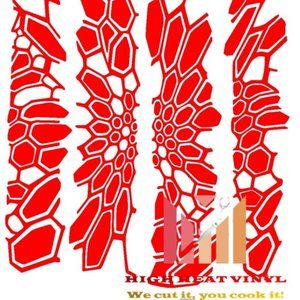 Standard Vinyl Stencil/Vinyl Decal 10" x 12" - Kryptek Strips styling